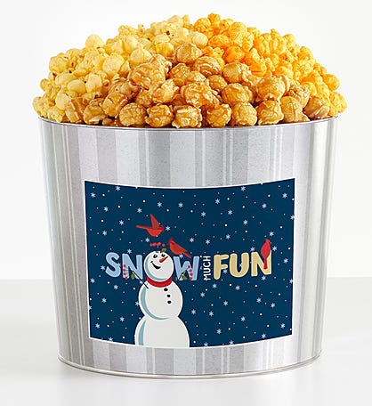 Tins With Pop® Snow Much Fun Snowman